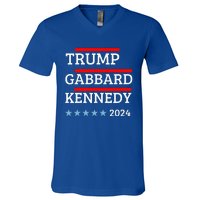 Trump Gabbard Kennedy 2024 Election V-Neck T-Shirt