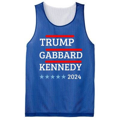 Trump Gabbard Kennedy 2024 Election Mesh Reversible Basketball Jersey Tank