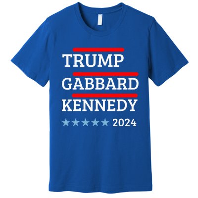 Trump Gabbard Kennedy 2024 Election Premium T-Shirt