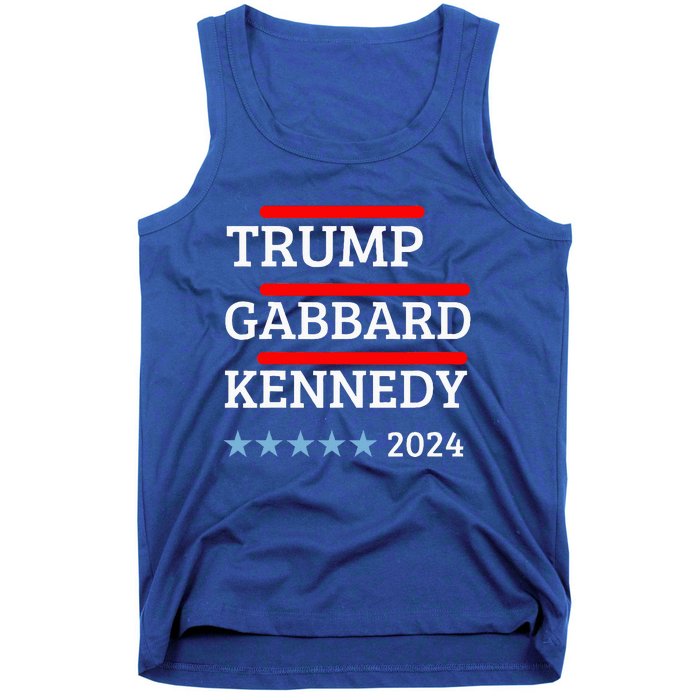 Trump Gabbard Kennedy 2024 Election Tank Top