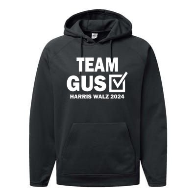 Team Gus Kamala 2024 Performance Fleece Hoodie