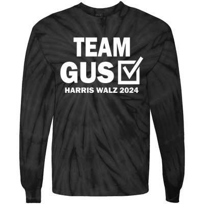 Team Gus Kamala 2024 Tie-Dye Long Sleeve Shirt