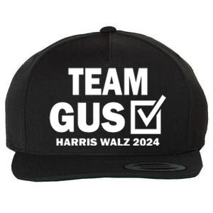 Team Gus Kamala 2024 Wool Snapback Cap