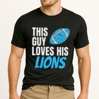 This Guy Loves His Lions Performance Shirt