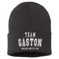 Team Gaston Lifetime Member Family Last Name Sustainable Knit Beanie