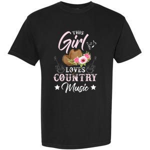 This Girl Loves Country Music Garment-Dyed Heavyweight T-Shirt