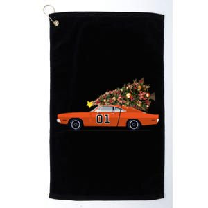 The General Lee Car Christmas Tree Platinum Collection Golf Towel