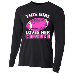 This Girl Loves Her Cow Cooling Performance Long Sleeve Crew