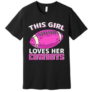 This Girl Loves Her Cow Premium T-Shirt