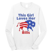 This Girl Loves Her Buffalo Bills Funny Long Sleeve Shirt