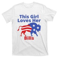 This Girl Loves Her Buffalo Bills Funny T-Shirt