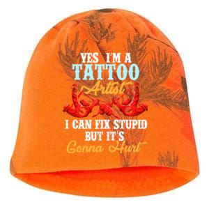 Tattoo Gift Lover Of Ink And Tattoo Artist Gift Kati - Camo Knit Beanie