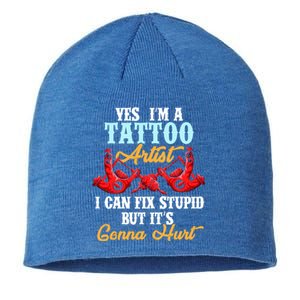 Tattoo Gift Lover Of Ink And Tattoo Artist Gift Sustainable Beanie