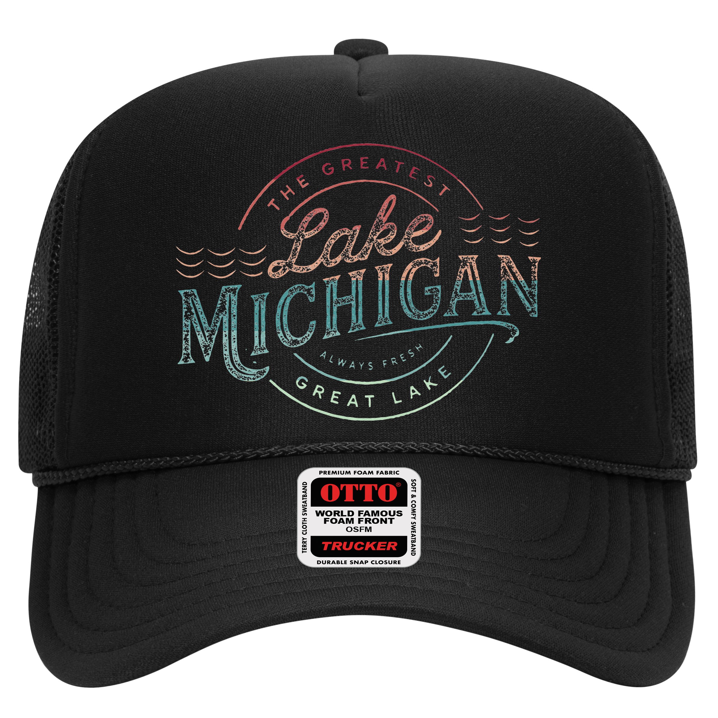 The Great Lakes Lake Michigan Lake Life theme Hat
