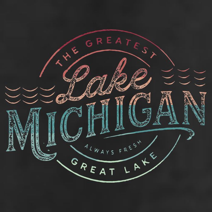 The Great Lakes Lake Michigan Lake Life theme Hat