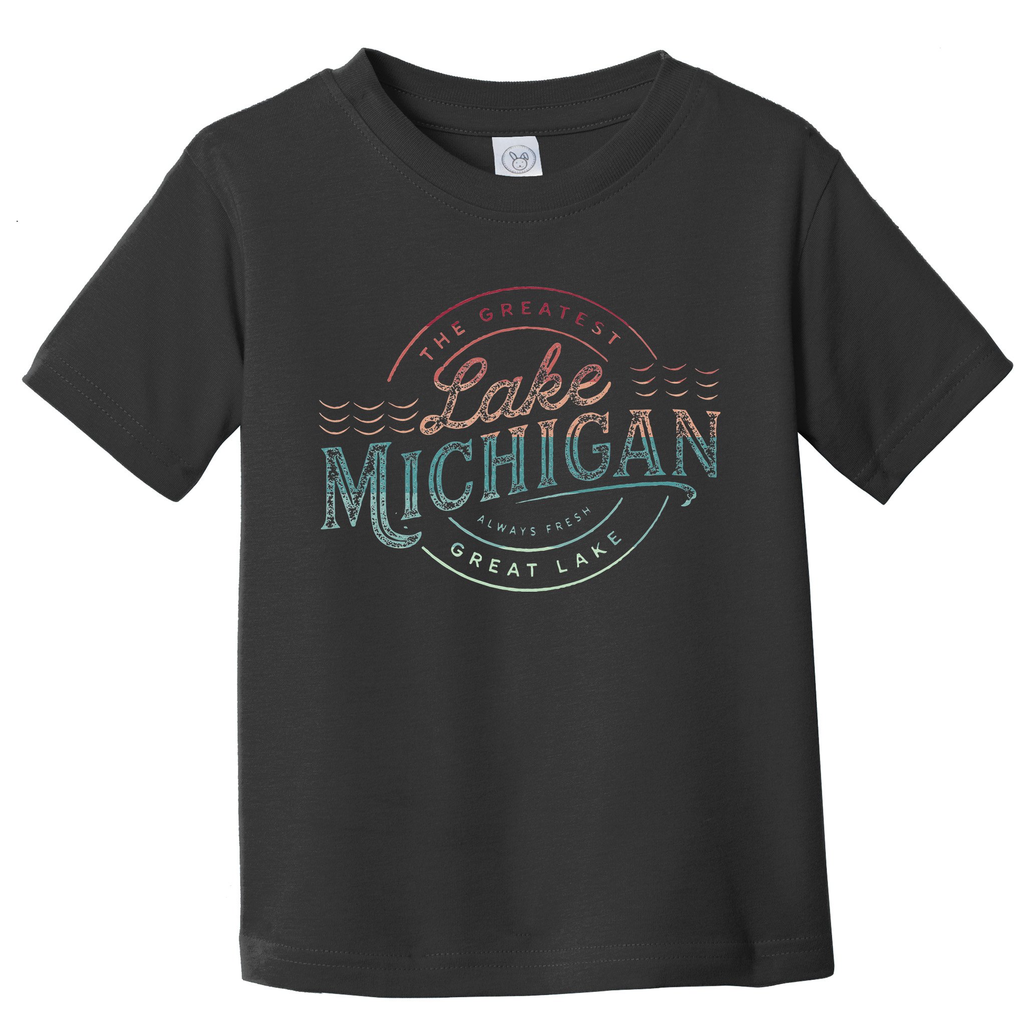 The Great Lakes Lake Michigan Lake Life theme Toddler T-Shirt