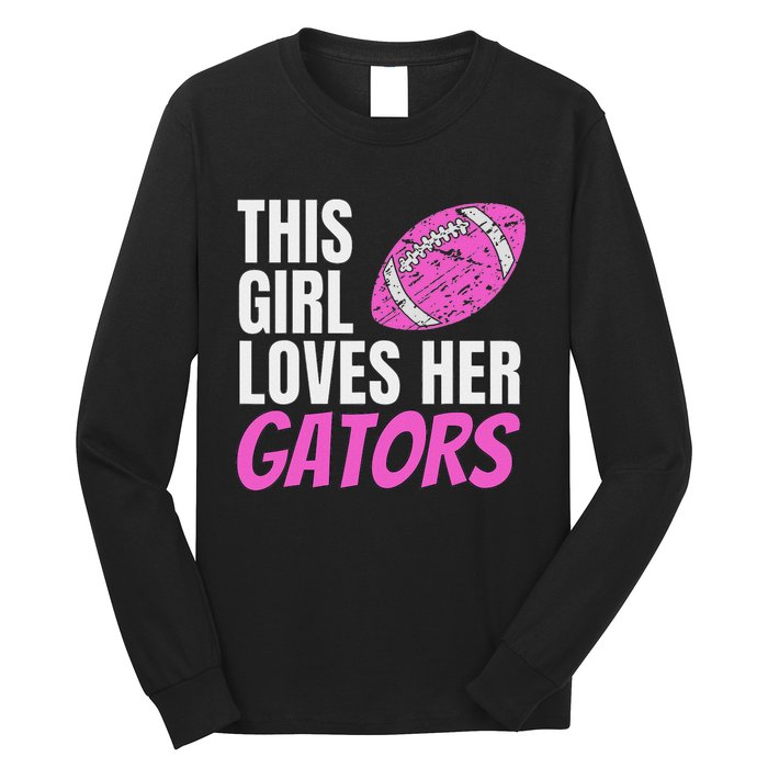 This Girl Loves Her Gators Long Sleeve Shirt