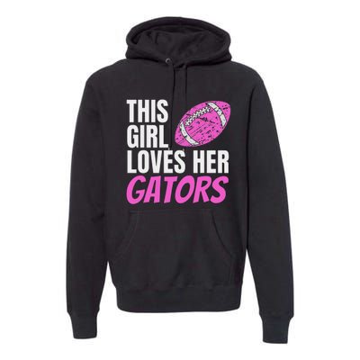 This Girl Loves Her Gators Premium Hoodie