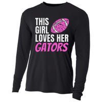 This Girl Loves Her Gators Cooling Performance Long Sleeve Crew