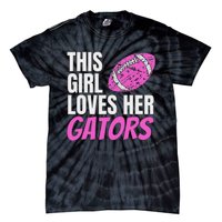 This Girl Loves Her Gators Tie-Dye T-Shirt