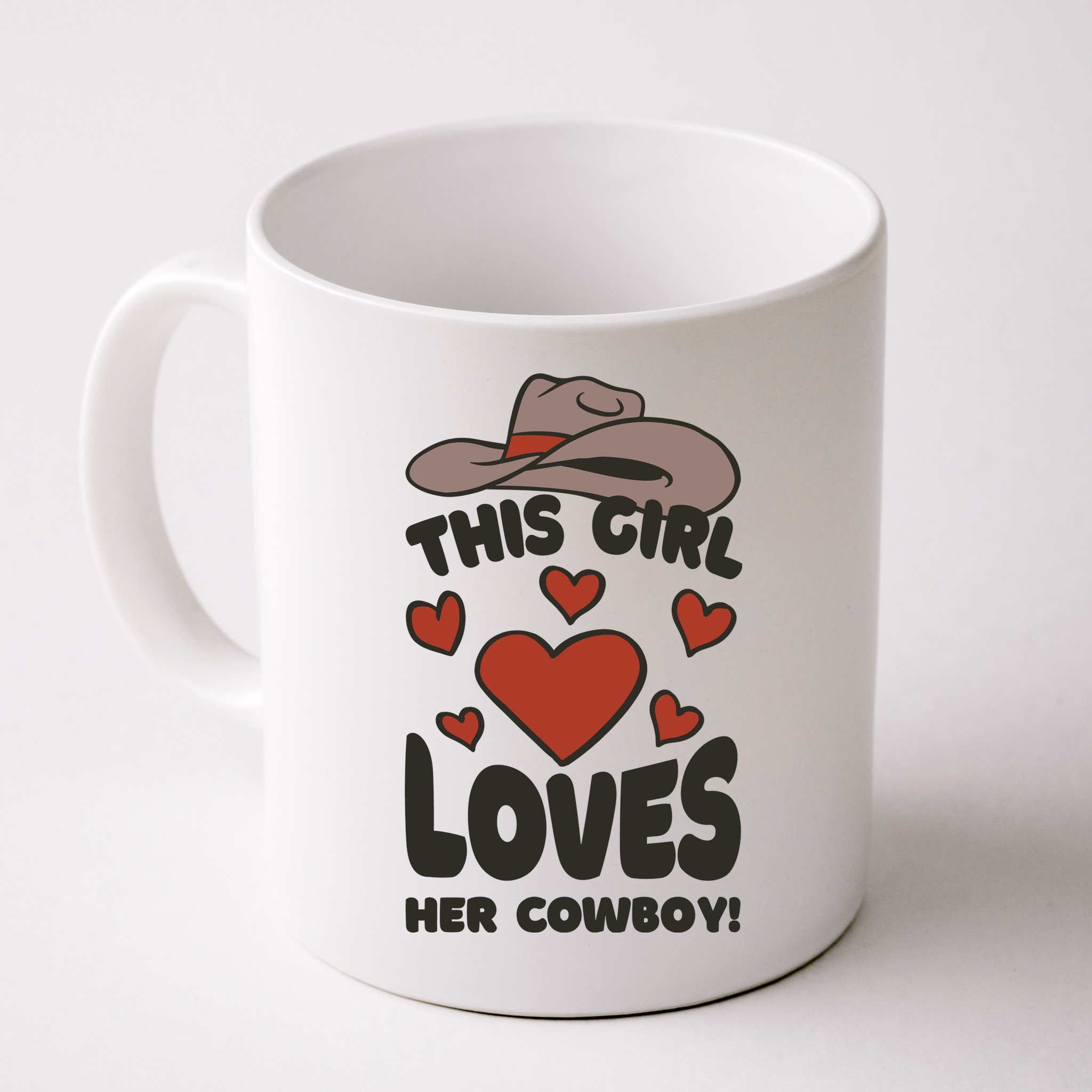 This Girl Loves Her Cowboy Cute Girlfriend Mug