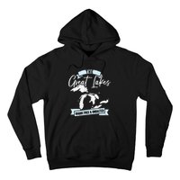 The Great Lakes Michigan Great Lakes Tourist Hoodie