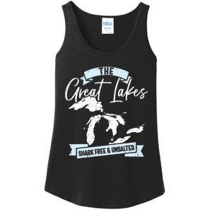 The Great Lakes Michigan Great Lakes Tourist Ladies Essential Tank