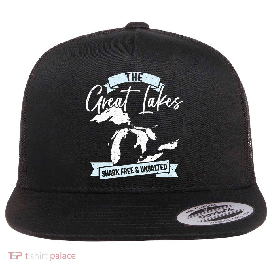 The Great Lakes Michigan Great Lakes Tourist Flatbill Hat