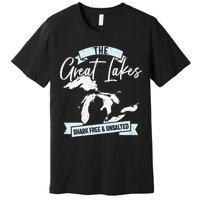 The Great Lakes Michigan Great Lakes Tourist Premium T-Shirt