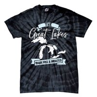 The Great Lakes Michigan Great Lakes Tourist Tie-Dye T-Shirt