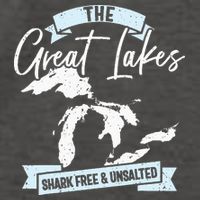 The Great Lakes Michigan Great Lakes Tourist Vector Backpack