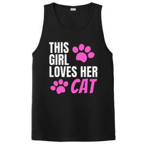 This Girl Loves Her Cat PosiCharge Competitor Tank