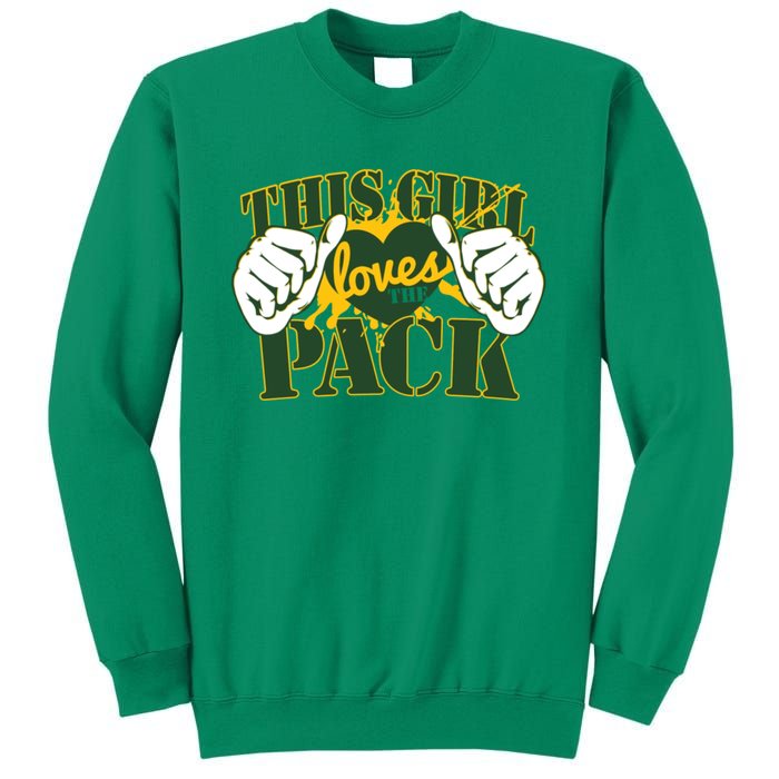 This Girl Loves The Pack Green Bay Packers Sweatshirt