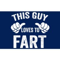 This Guy Loves To Fart Bumper Sticker