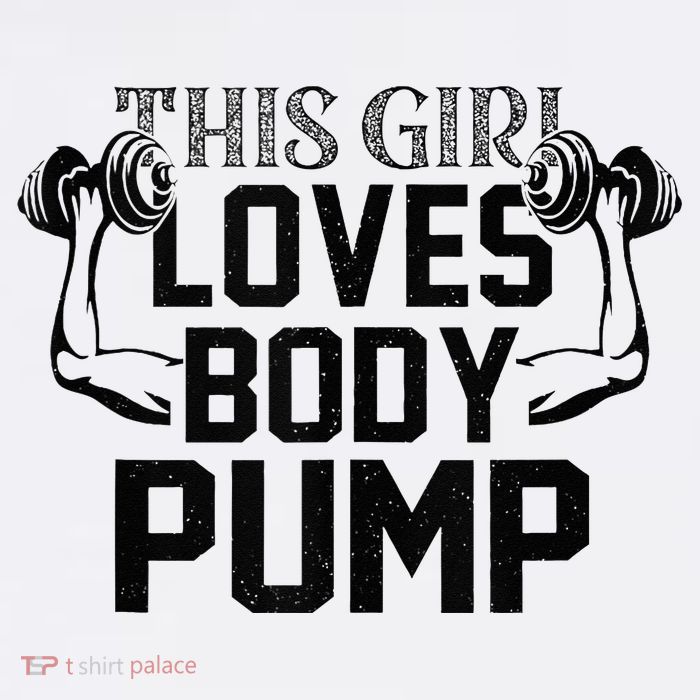 This Girl Love Body Pump Women Funny Weightlifting Baby Bodysuit