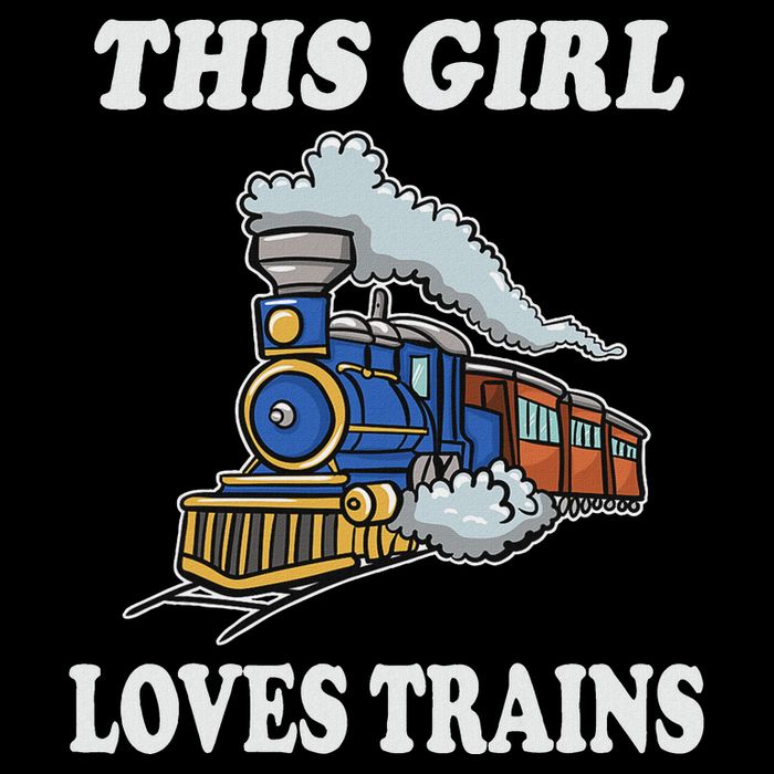 This Girl Loves Trains Train Lover Sweatshirt