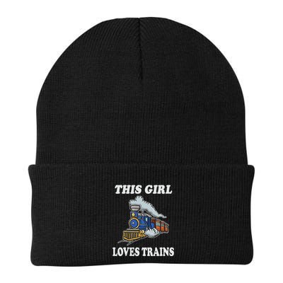 This Girl Loves Trains Train Lover Beanie