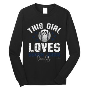 This Girl Loves Aaron Judge New York Long Sleeve Shirt