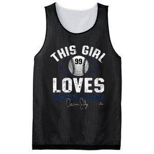 This Girl Loves Aaron Judge New York Mesh Reversible Basketball Jersey Tank