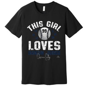 This Girl Loves Aaron Judge New York Premium T-Shirt