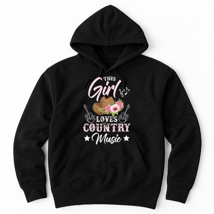 This Girl Loves Country Music Hoodie