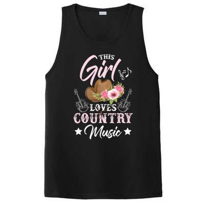 This Girl Loves Country Music PosiCharge Competitor Tank