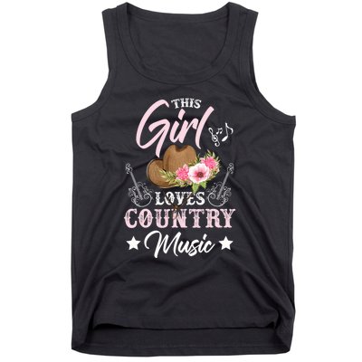 This Girl Loves Country Music Tank Top