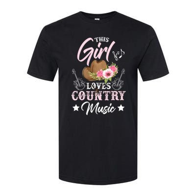 This Girl Loves Country Music Softstyle CVC T-Shirt