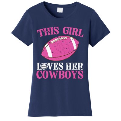 This Girl Loves Her Cowboy Women's T-Shirt