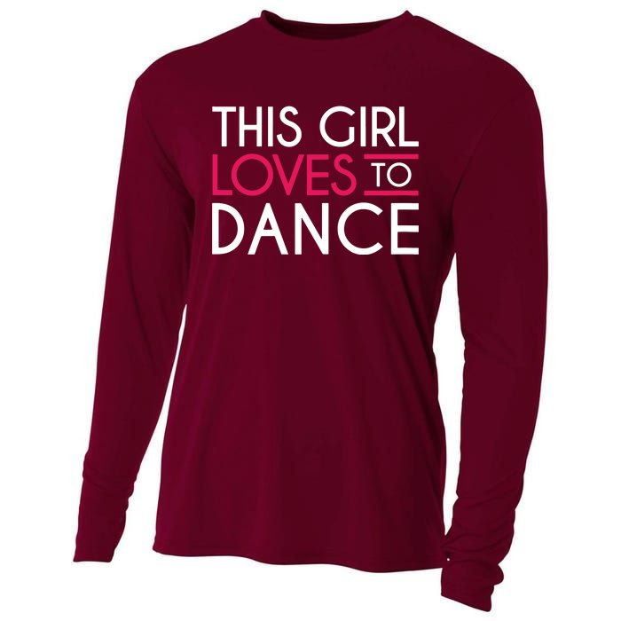 This Girl Loves To Dance Cooling Performance Long Sleeve Crew