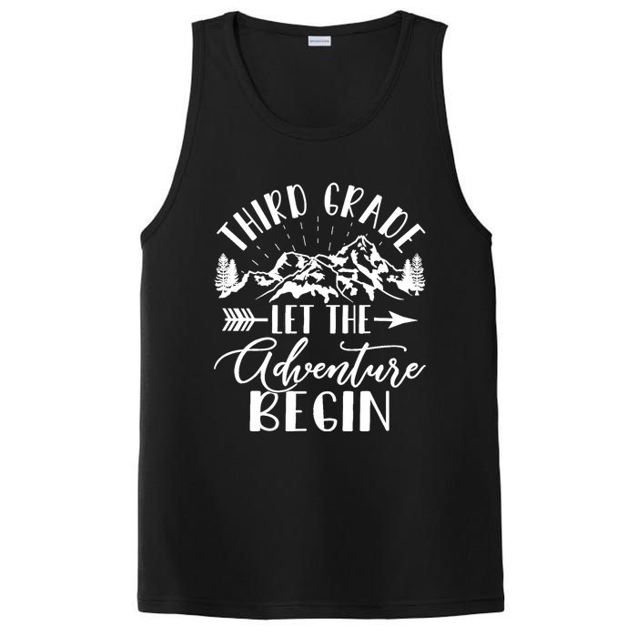 Third Grade Let The Adventure Begin First Day 3rd Grade PosiCharge Competitor Tank