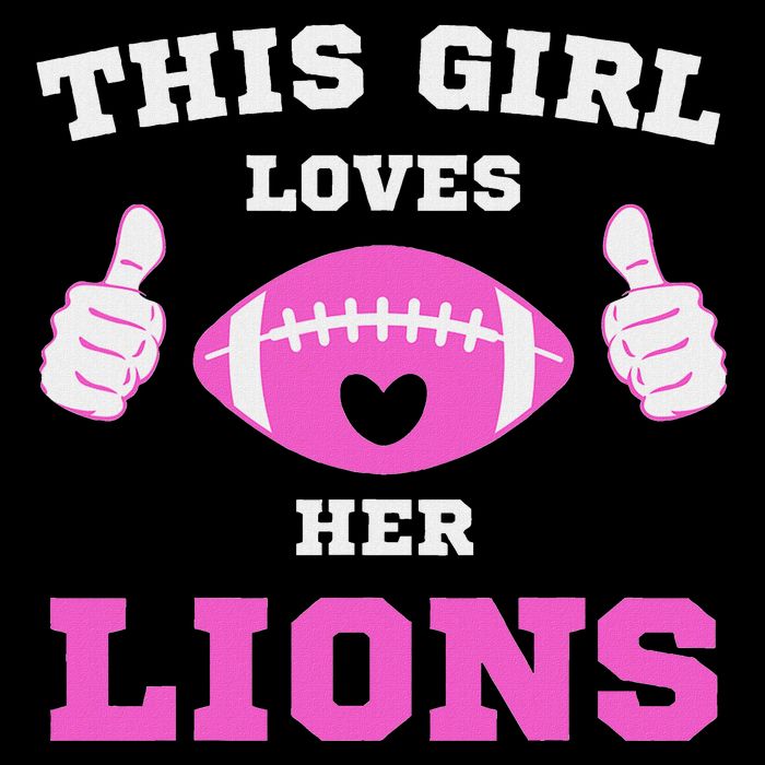 This Girl Loves Her Lions Pinky Leopard Flat Bill Trucker Hat