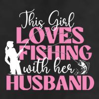 This Girl Loves Fishing With Her Husband Fisherman Fish Hat