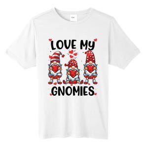 Three Gnome Love Valentines Day Love My Gnomies Mom Tall Fusion ChromaSoft Performance T-Shirt